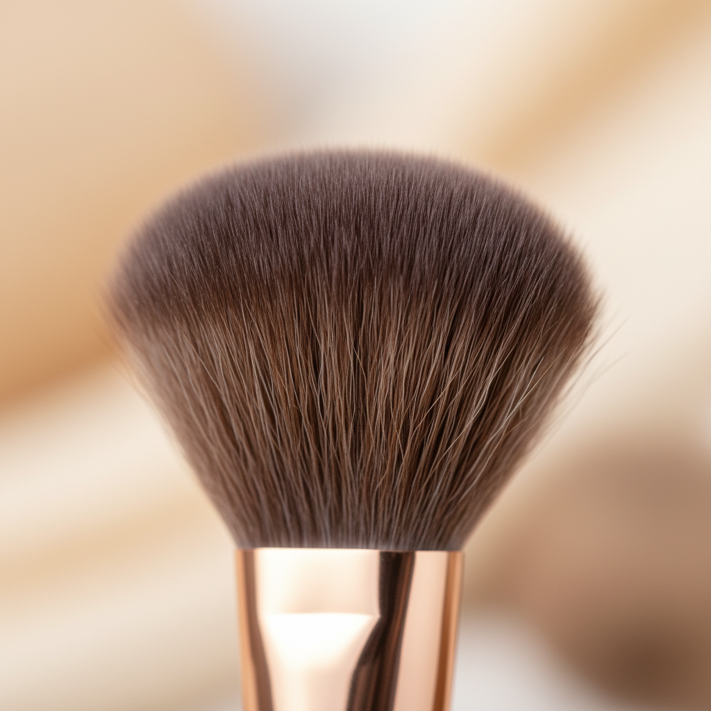 Brush bristle tips – extreme macro close-up detail