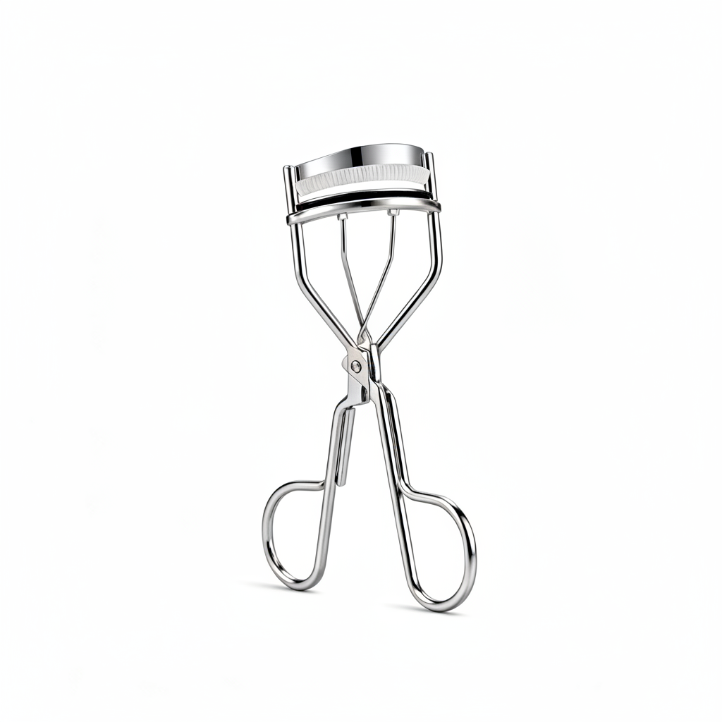 Eyelash curler – white background studio shot
