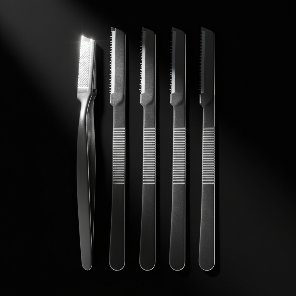 5-piece brow set – dramatic black editorial