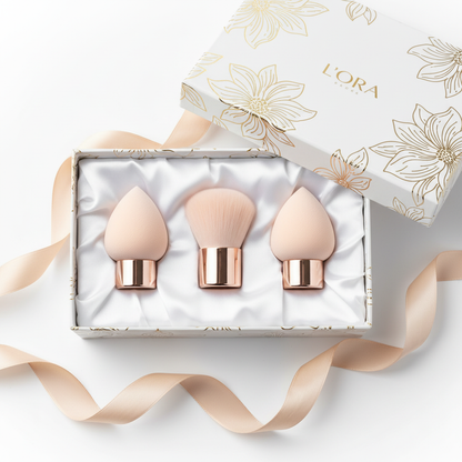 Rose gold set – luxury gift box packaging